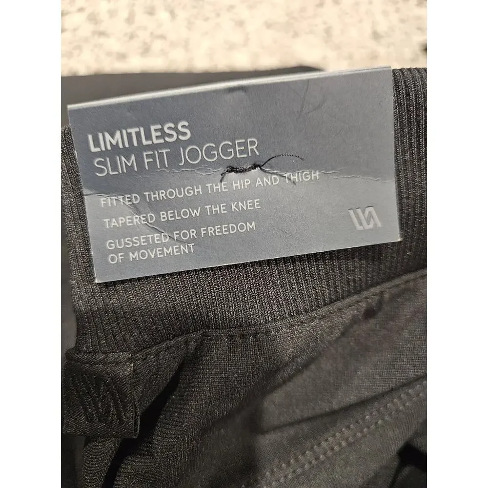 Sz Large VRST Men's Limitless Joggers in black.